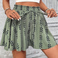 🌸 Kvinnors Bohemiskt Tryck Högmidjade Shorts – Livfulla Digitaltryck, Elastisk Dragsko Midja & Flödande Vida Ben ✨