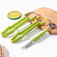 ✨3-i-1-set med melonbollare i rostfritt stål