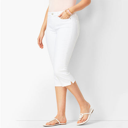👖 Capri-jeans i stretch för dam ✨ Smickrande passform & perfekt för vardag och semester ☀️