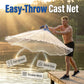 🎣 Easy-Throw Kastnät – kraftigt nät, snabb sänkning & bekvämt grepp – fiske essential för alla vatten 🌊🎯