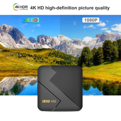 🎁 Android TV-box med Bluetooth ✨ Enkel streaming, smidigt ljud & bild i toppklass – perfekt för vardagsrum och filmkvällar 🍿🏡