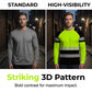 👕 50 % RABATT! 🏃‍♂️ Sportig långärmad tröja för herrar – fuktavvisande och med diskret tryck – perfekt för aktiva dagar, jogging eller fritiden – andas och är bekväm 🌿