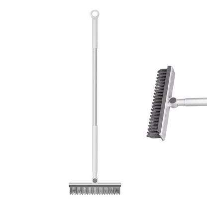 🧹2-i-1 fog- & hörnskrubb med gummiskrapa – djuprengör trånga utrymmen ✨