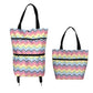 🧳 2‑i‑1 Hopfällbar Shoppingvagn – Stor Kapacitet & Slitstarkt Oxford-tyg – Perfekt för Matbutik, Marknad, Camping & Resor 🌿