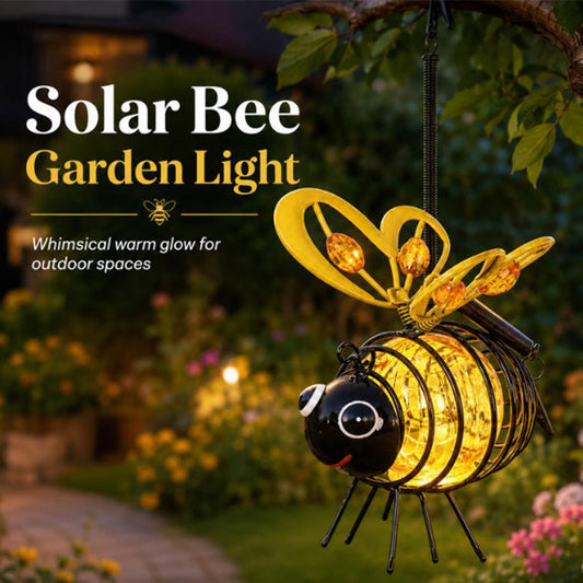 🐝【Begränsat erbjudande 】💡 Solcellsdriven hängande bilampa – bi