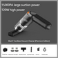 🚗💨 Trådlös bildammsugare – 10 000 Pa sugkraft, 400 g lätt design & 4 000 mAh batteri ✨