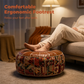 Multifunktionell ottoman-sittpuff med förvaring