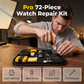 🔧 PRO 72-DELARS KLOCKREPARATIONSKIT – för boett, armband & batteri – perfekt för hemmabruk och proffs 🛠️✨