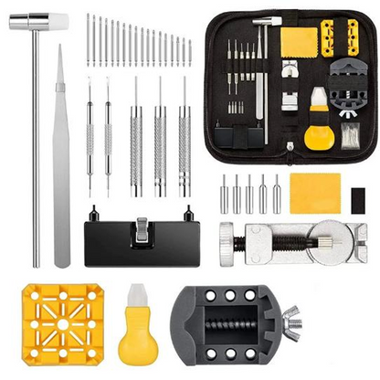 🔧 PRO 72-DELARS KLOCKREPARATIONSKIT – för boett, armband & batteri – perfekt för hemmabruk och proffs 🛠️✨