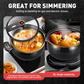 🍲 Mikrotryck Emaljerad Gryta med Stor Kapacitet  🥘✨