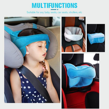 🚗 Huvudstödband för sömn i bilen – justerbart, mjukt & passar både barn och vuxna – perfekt för långresor ✨