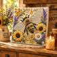 🏆 Highland Ko Pärlkonst DIY‑kit – skapa fantastisk 3D‑konst med glittrande pärlor – avkopplande, kreativt & perfekt som present 🦉💛