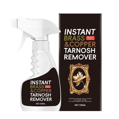 ✨ Återställ mässingens glans direkt – Effektiv spray mot fläckar och missfärgningar för mässing & metall 🔧