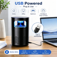 ⚡ USB-Driven Mygglampa – Tyst & Praktisk för Sovrum, Kontor och Hem ✨