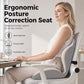 ✨ Ergonomisk sittdyna i memoryskum med ryggstöd – bekväm och stödjande för hemmet, kontoret och bilen 💺🛡️
