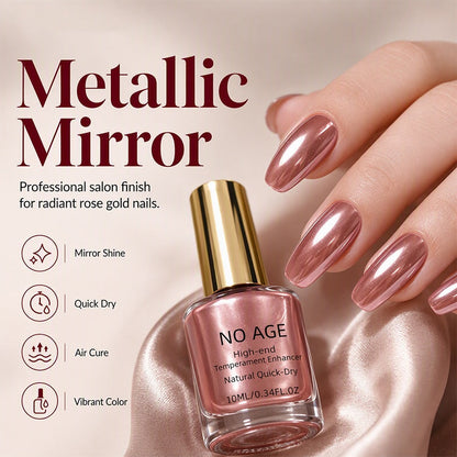 📢📢Tidsbegränsat pris：Köp 1 få 1 gratis！ ⏰ Snabbtorkande metallisk nagellack med glimmande glans och lång hållbarhet✨