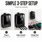 🔌 4-Port USB Charger Adapter – ultimat 4-portars hub, premiumbygge & stabilt energiflöde – perfekt för resor, kontor och hemmet ⚡✨