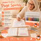 🎨Retractable Glitter Gel Pen Set – livfullt glitterbläck, snabbtorkande & tunn spets – perfekt för journaling, teckning och kreativa projekt ✨🖊️