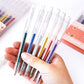 🎨Retractable Glitter Gel Pen Set – livfullt glitterbläck, snabbtorkande & tunn spets – perfekt för journaling, teckning och kreativa projekt ✨🖊️