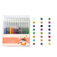 🎨Retractable Glitter Gel Pen Set – livfullt glitterbläck, snabbtorkande & tunn spets – perfekt för journaling, teckning och kreativa projekt ✨🖊️