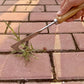 Crack Weeder Tool – vass krokspets, rostfritt stål & bekvämt bokträhandtag – perfekt för ogräsrensning i trottoarer, trädäck och springor 🏡✨