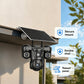 ⚡ Trippellinssig Soldriven WiFi-Säkerhetskamera – Smart, Trådlös, För Alla Väder ☀️
