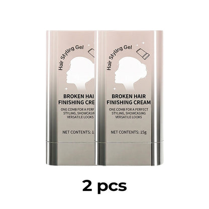 💇‍♀️ Bärbar Hårfinishstift med Kam – fixar flygiga hårstrån & ger frisyren en snyggare finish – perfekt för snabba uppfräschningar 💕✨