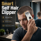 ✂️Tvättbar hårtrimmer med vridreglage – sladdlös, med digital display, justerbar klipplängd och uppladdningsbart batteri för hemmabruk.
