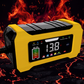 🔋Smart bilbatteriladdare med 9-stegsladdning & LCD-skärm🛡️