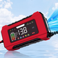 🔋Smart bilbatteriladdare med 9-stegsladdning & LCD-skärm🛡️
