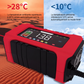 🔋Smart bilbatteriladdare med 9-stegsladdning & LCD-skärm🛡️