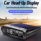 Solcellsdriven GPS-head-up-display för bilar