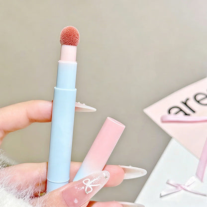 💄💋 50 % RABATT NU! ✨ Mjukt Matt Läppstift med Puffapplikator – Jämn Applicering & Vacker Matt Läpplook 💕🌸
