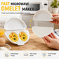 🍳🥚 2-i-1 Omelettmaskin & Äggkokare – Snabb, enkel och smidig frukost hemma ✨