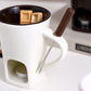 🍫Chokladfondue-mugg i keramik 🫕