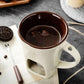 🍫Chokladfondue-mugg i keramik 🫕
