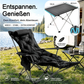 🏕️ Bärbar justerbar hopfällbar stol för utomhusbruk – lätt, stabil & mångsidig – perfekt för trädgård, camping, strand eller terrass ✨🌿