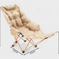 🏕️ Bärbar justerbar hopfällbar stol för utomhusbruk – lätt, stabil & mångsidig – perfekt för trädgård, camping, strand eller terrass ✨🌿