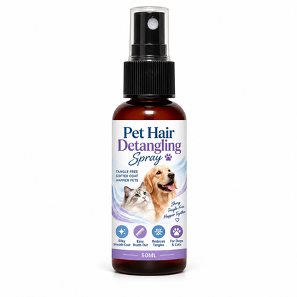 🐾 Utglättande spray för husdjur, löser upp tovigt päls ✨