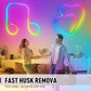 Flexibel RGB LED-ljusslang med smart styrning
