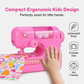 🔥Kreativ mini elektrisk symaskinleksak, rolig för barn 🧵👧✅💥