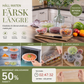 🔥 Återanvändbara matförvaringspåsar – Tättslutande, miljövänliga, perfekt för förvaring av livsmedel i kyl och frys 🥦🍎