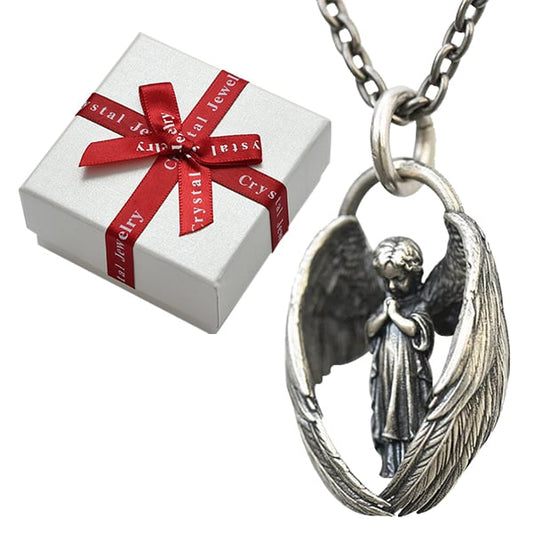 ⏳Sista dagen för 50% rabatt⏳Prayers Angel Necklace - Du är min ängel